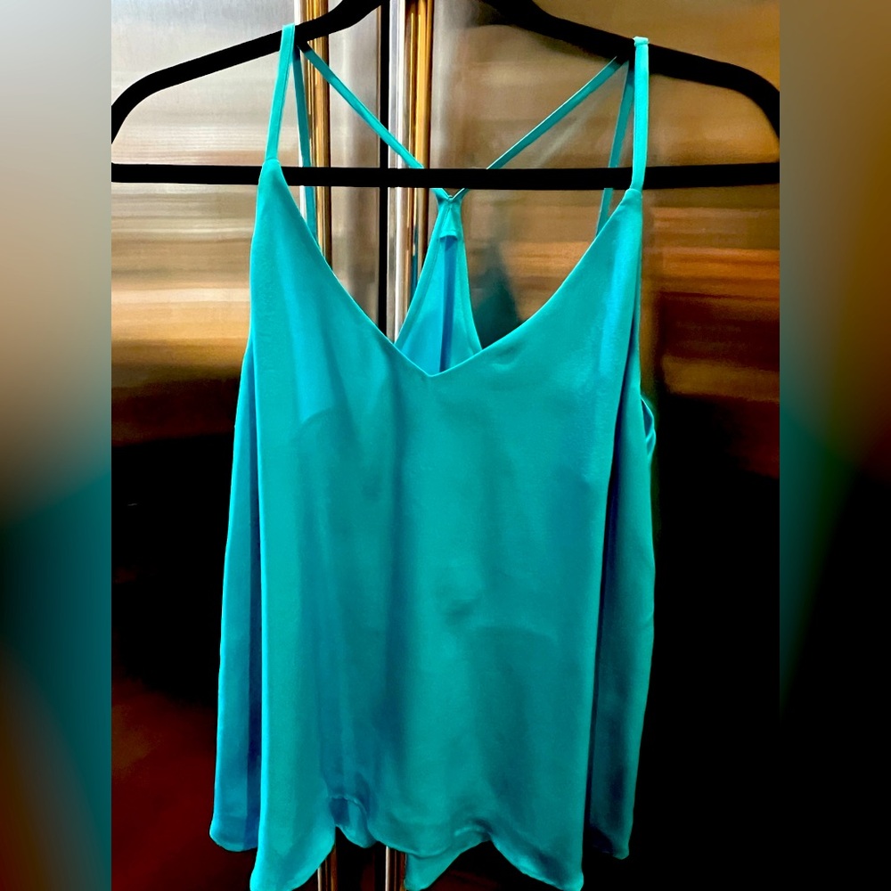 Women’s 100% silk tank top